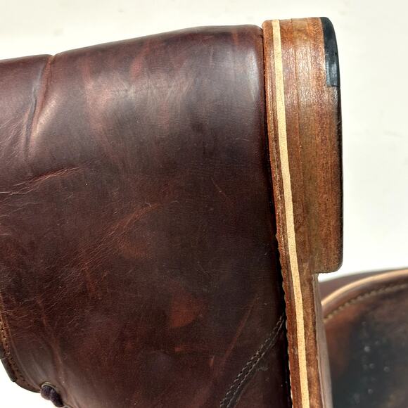 VERY GOOD Rancourt & Co. x Helm Chukka Boot Brown Chromexcel Made in USA 11 D main image 5